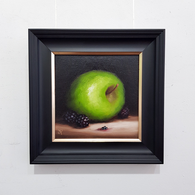 'Apple with Blackberries' by artist Jane Palmer